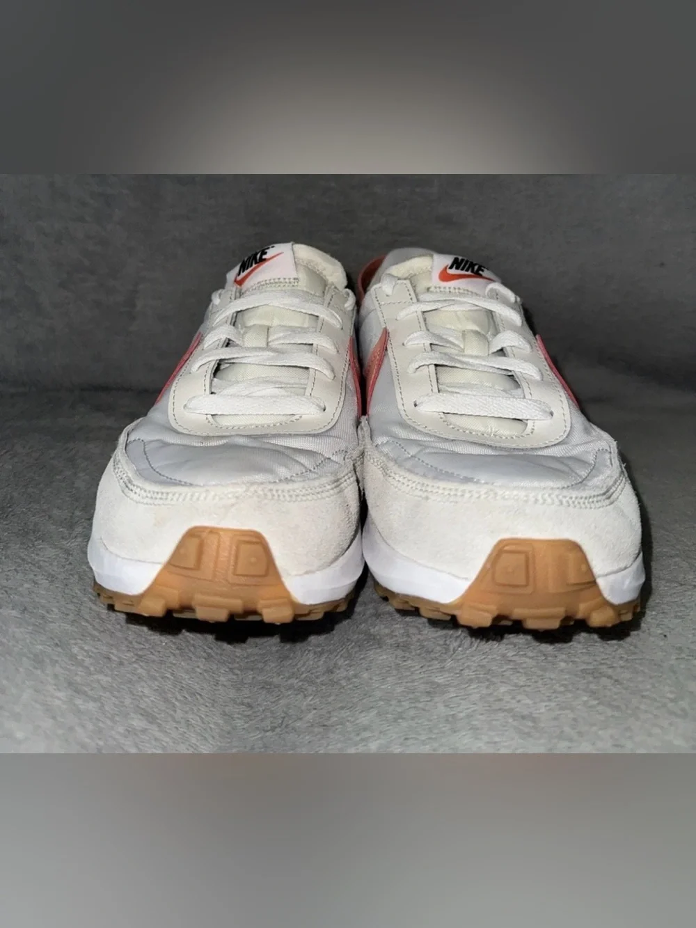 Women’s Nike Waffle Debut 'Grey/Light Madder Root/Gum' DH9523 003 - Size 8.5